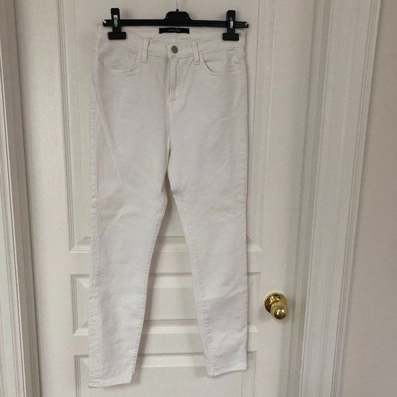 J Brand White Jeans - Size 30 - Picture 1 of 4
